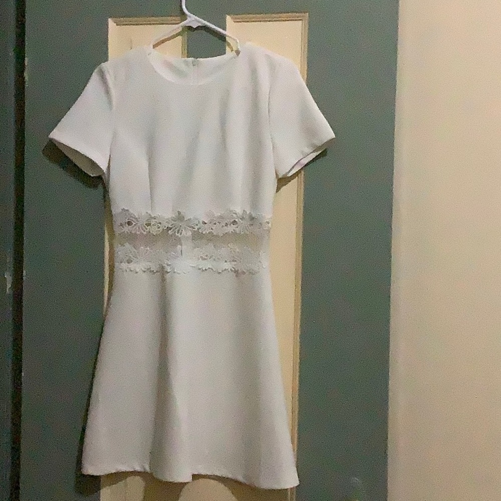 White cut out lace dress XS - Picture 6 of 7